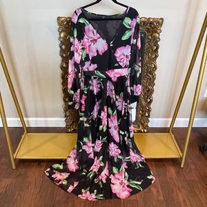 XPLUS Floral Dress Maxi 3XL